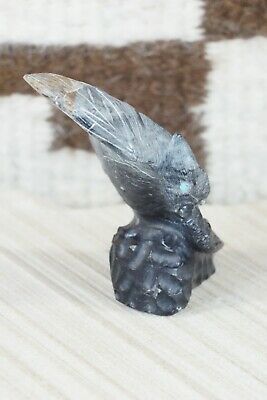 Bat Zuni Fetish Carving - Derrick Kaamasee