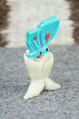 Butter Fly Zuni Fetish Carving - Narren Bowannie