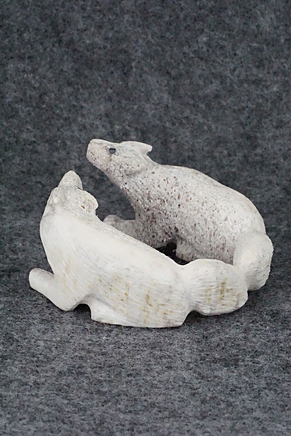 Wolf Zuni Fetish Carving - Maxx Laate