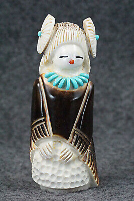 Corn Maiden Zuni Fetish Carving - Claudia Peina