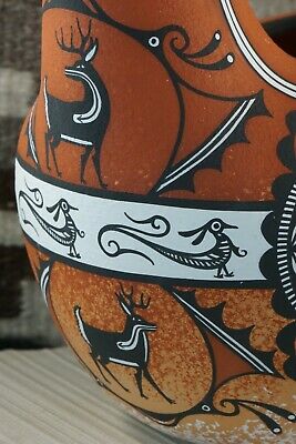 Zuni Deer Pottery - Deldrick Cellicion
