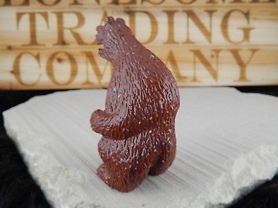 Bear - Zuni Fetish - Ephram Chavez - Zuni Bear Carving - Native American - High Lonesome Trading