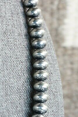 Navajo Sterling Silver Pearl Necklace - Jan Mariano