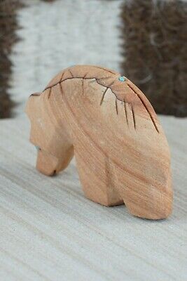 Bear Zuni Fetish Carving - Brandon Phillips