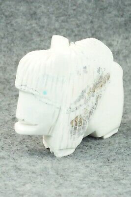 Buffalo Zuni Fetish Carving - Gilbert Lonjose