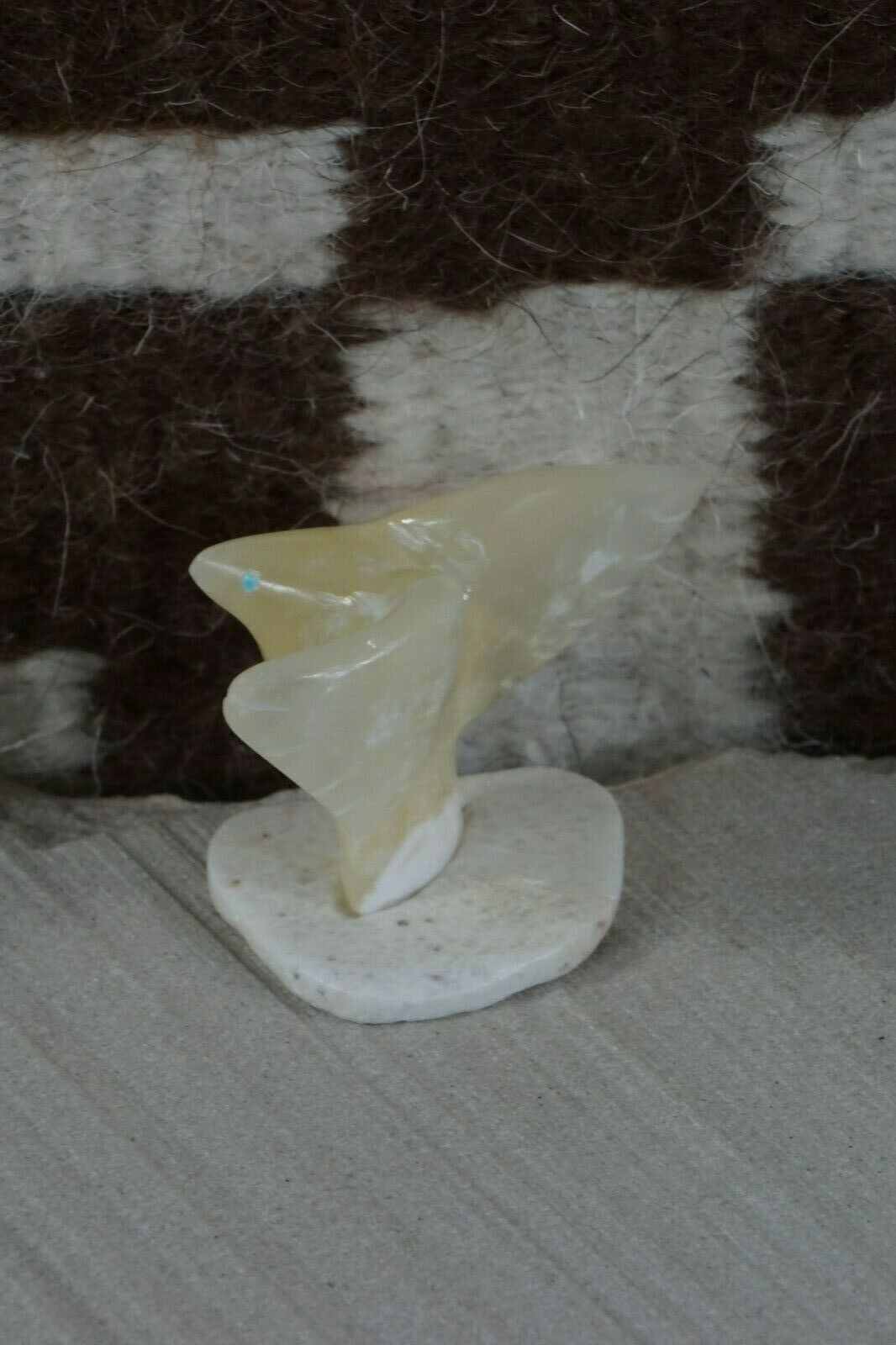 Eagle Zuni Fetish Carving - Cody Nastacio - High Lonesome Trading