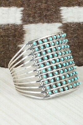 Turquoise & Sterling Silver Bracelet - Susie Livingston