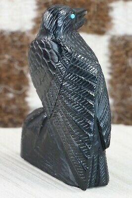 Crow Zuni Fetish Carving - Derrick Kaamasee