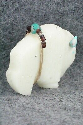 Buffalo Zuni Fetish Carving - Kevin Quam