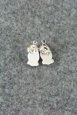 Lapis & Sterling Silver Earrings - Bertha Shorty