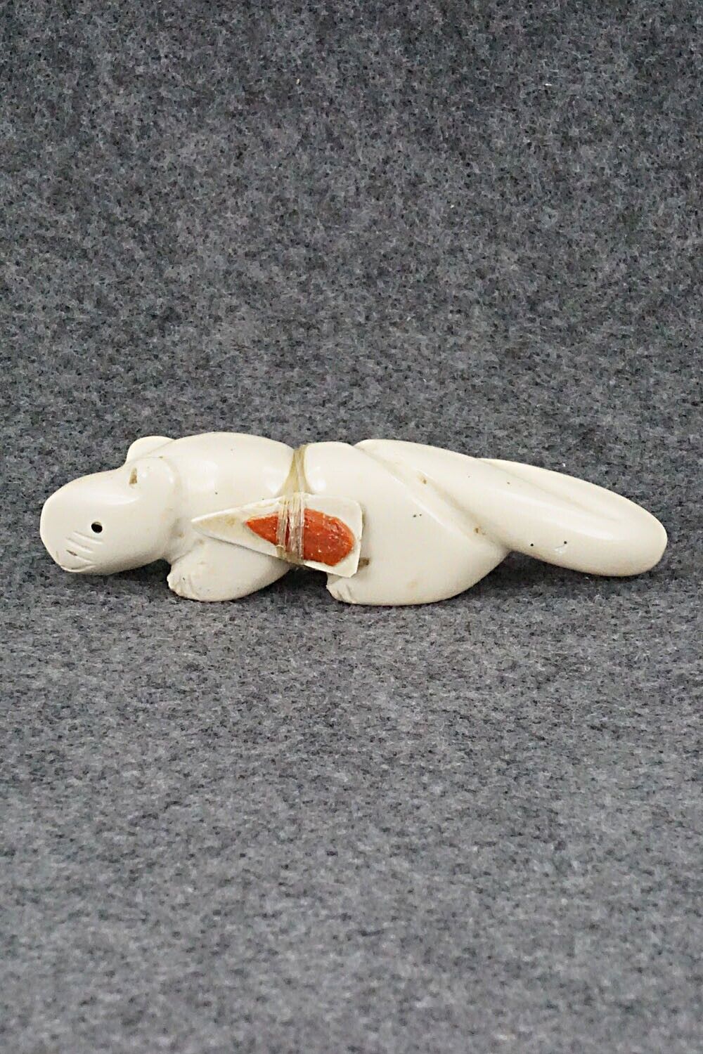 Mountain Lion Zuni Fetish Carving - Justin Red Elk