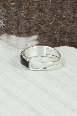 White Buffalo & Sterling Silver Ring - Gloria Waseta - Size 6.25