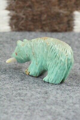 Bear Zuni Fetish Carving - Andres Quandelacy