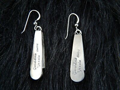 Navajo Sterling Silver Necklace & Earring Set - Geraldine Yazzie - High Lonesome Trading