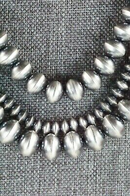 Sterling Silver Navajo Pearl Necklace - Preston Haley