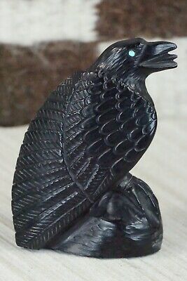 Crow Zuni Fetish Carving - Derrick Kaamasee