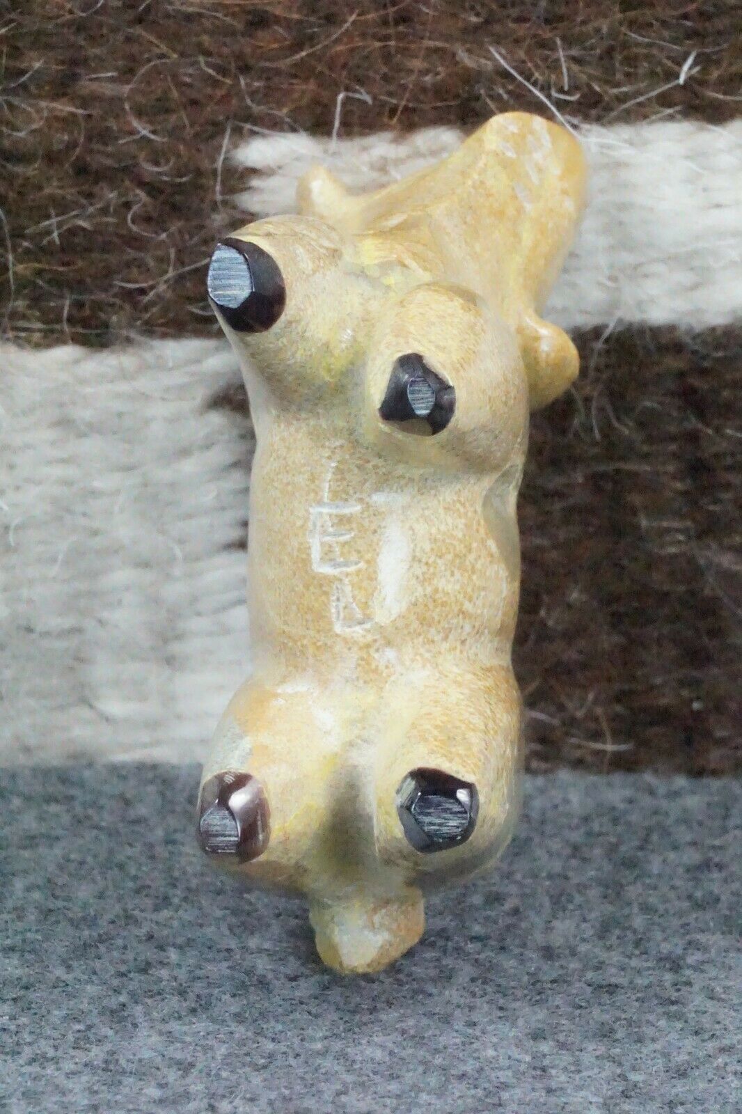 Goat Zuni Fetish Carving - Enrike Leekya