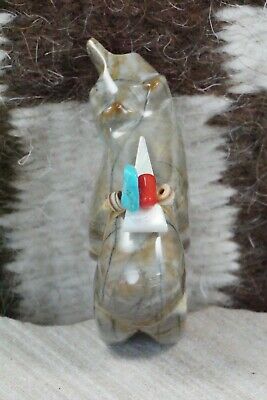Bear Zuni Fetish Carving - Stewart Alanzo
