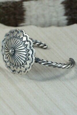 Navajo Sterling Silver Bracelet - Irvin Tsosie