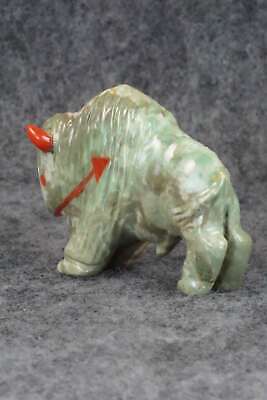 Buffalo Zuni Fetish Carving - Andres Quandelacy