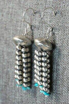Turquoise & Sterling Silver Earrings - Jan Mariano