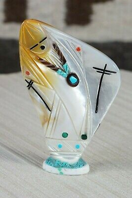 Corn Maiden Zuni Fetish Carving - Vickie Quandelacy - High Lonesome Trading