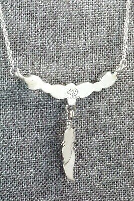 Turquoise & Sterling Silver Necklace - Verley Betone