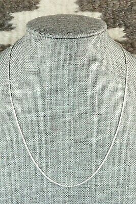 Sterling Silver Chain Necklace - Sterling Silver 16"
