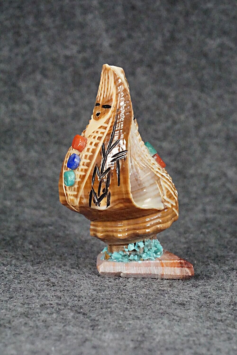 Corn Maiden Zuni Fetish Carving - Gloria Chattin