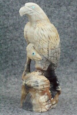 Eagle Zuni Fetish Carving - Fenton Luna