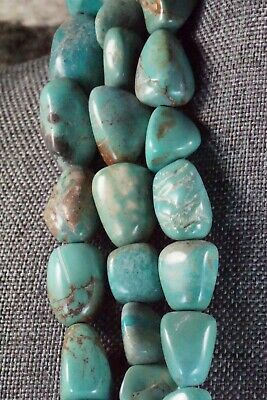 Turquoise & Sterling Silver Necklace - Navajo
