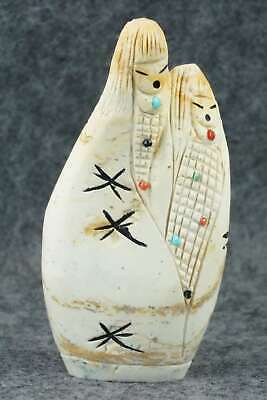 Corn Maiden Zuni Fetish Carving - Sandra Quandelacy