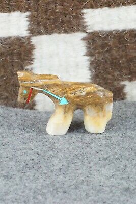 Horse Zuni Fetish Carving - Fernando Laiwakete