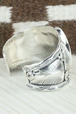 White Buffalo & Sterling Silver Bracelet - Darrell Morgan