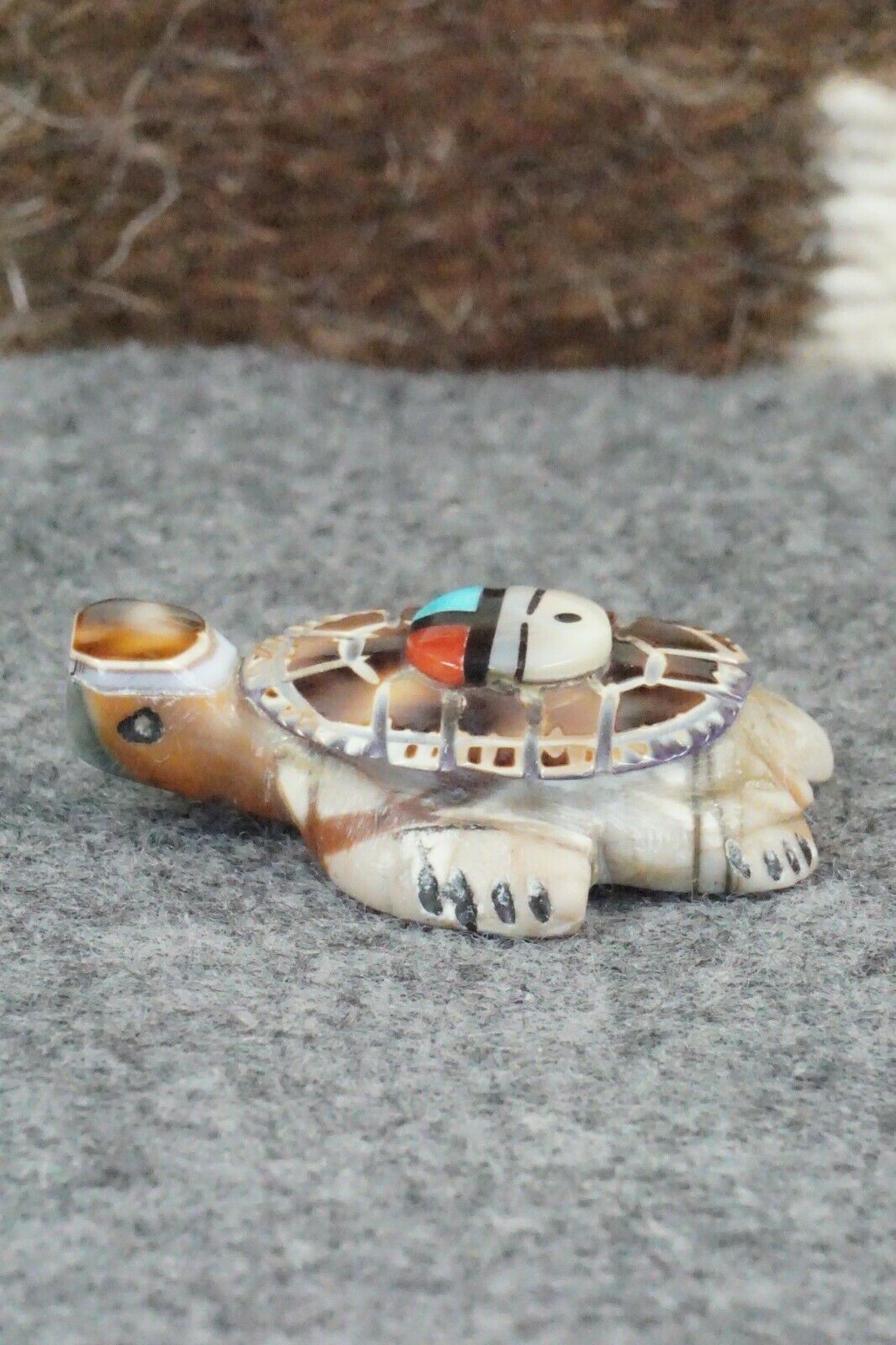 Turtle Zuni Fetish Carving - Darrin Boone