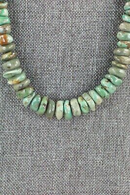 Turquoise & Sterling Silver Necklace - Navajo