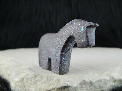 Horse - Zuni Fetish - Bernard Laiwakete - Zuni Horse Carving - Native American - High Lonesome Trading