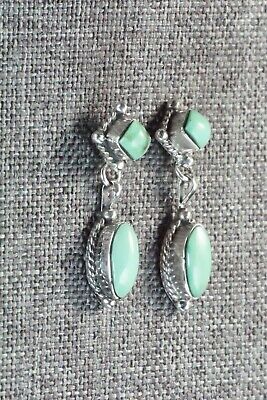 Turquoise & Sterling Silver Earrings - Bucky Belin