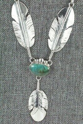 Turquoise & Sterling Silver Necklace - Ben Begay