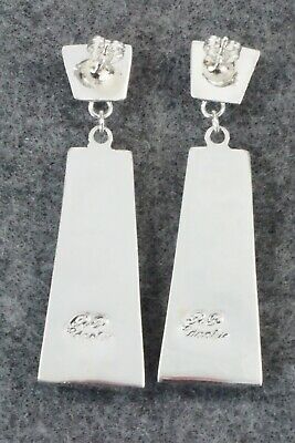 Multi Stone & Sterling Silver Earrings - Patty Edaakie