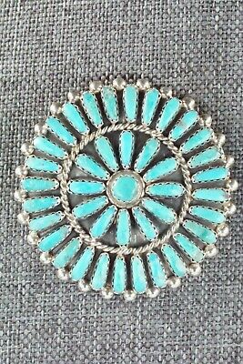 Turquoise & Sterling Silver Earrings - Philena Byjoe