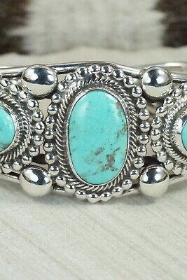 Turquoise & Sterling Silver Bracelet - Rick Martinez