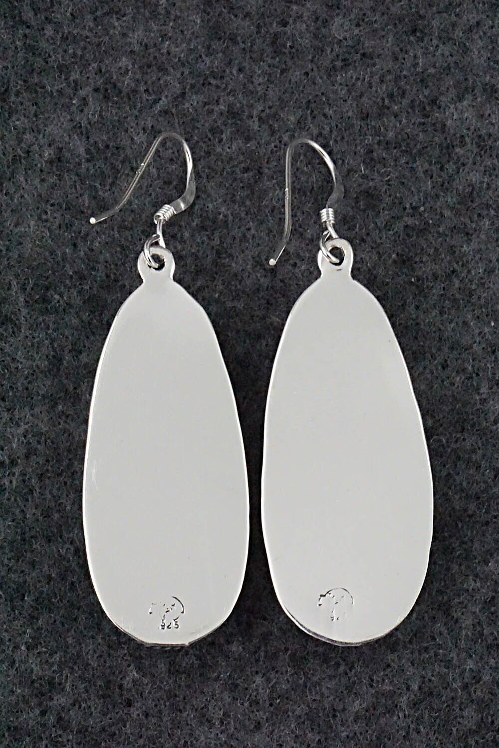 Turquoise and Sterling Silver Earrings - Sharon McCarthy