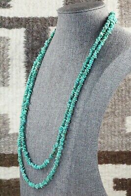 Turquoise & Sterling Silver Necklace - Navajo