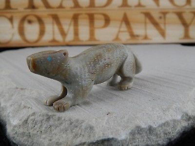 Mouse Zuni Fetish Carving - Chris Cellicion - High Lonesome Trading