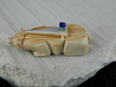 Bear Zuni Fetish - Alex Tsethlikai - Zuni Bear Carving - Native American - High Lonesome Trading