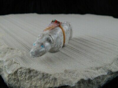 Wolf Zuni Fetish Carving - Peter Gasper - High Lonesome Trading