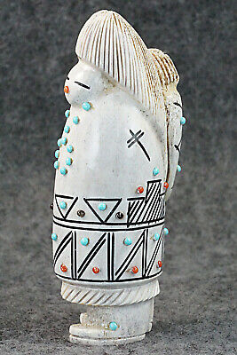 Corn Maiden Zuni Fetish Carving - Claudia Peina