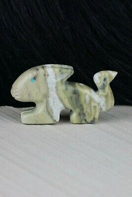 Rabbit Zuni Fetish Carving - Cameron Nastacio - High Lonesome Trading