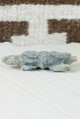 Wolf Zuni Fetish Carving - Herbert Him Jr - High Lonesome Trading